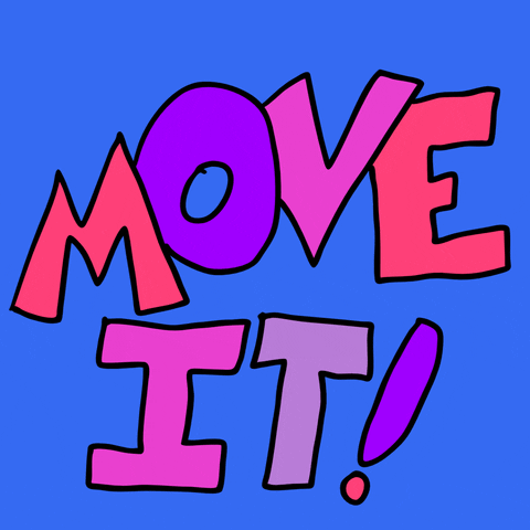 Move It Get Out Of My Way GIF by Jeremy Speed Schwartz