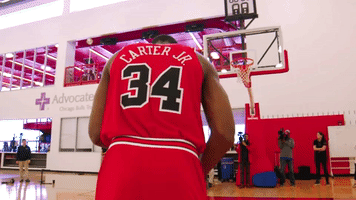 run with us wendell carter GIF by Chicago Bulls