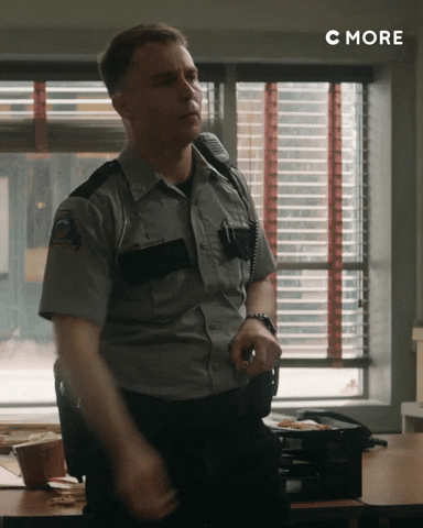 sam rockwell police GIF by TV4