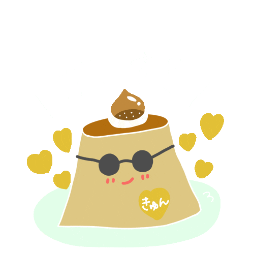 Pudding ぷりん Sticker