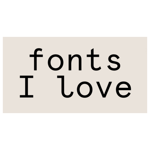 fontsandcolors Sticker