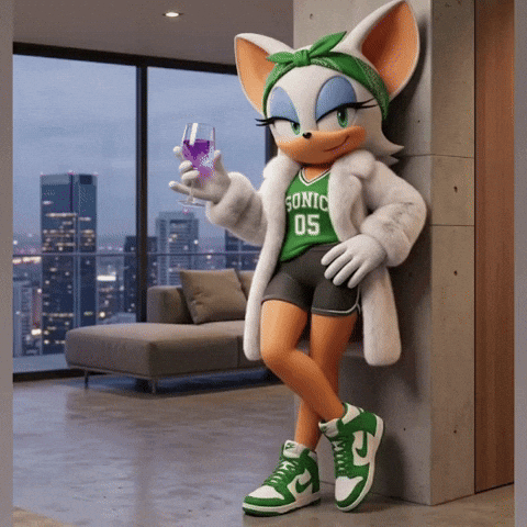 Rouge The Bat Queen GIF
