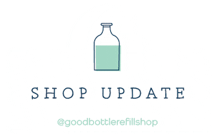 Aqua Shop Update Sticker by Good Bottle® Refill Shop
