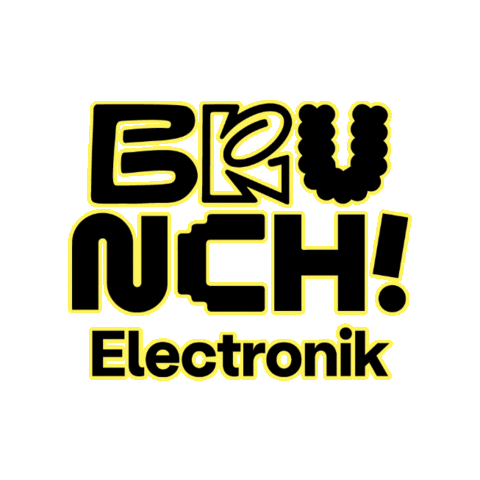 Brunchlogo Sticker by Brunch Electronik Barcelona