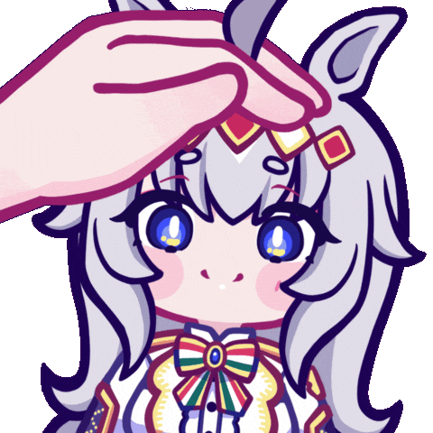 Happy Head Pat Sticker