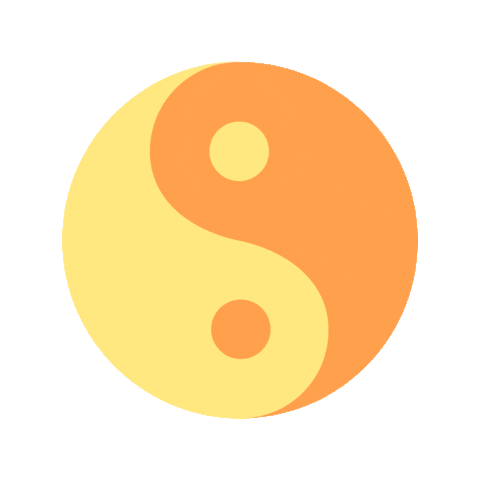 Yin Yang Love Sticker by Evry Jewels