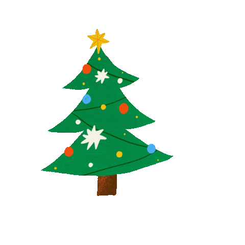 Christmas Tree Sticker by Nhena