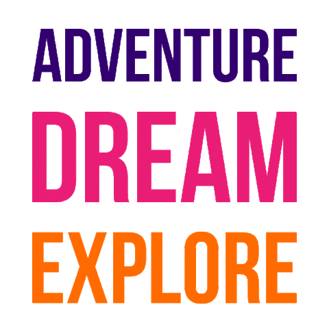 Adventure Explore Sticker by Katalog Marzeń