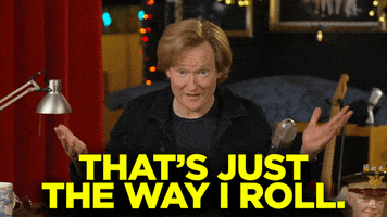 How I Roll Conan GIF by Team Coco