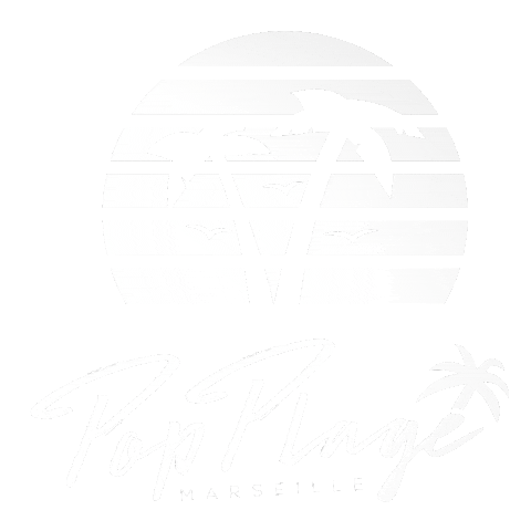 Pop Plage Sticker