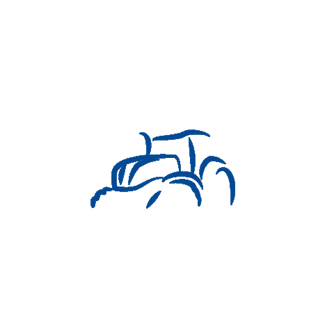Tractor Combine Sticker by New Holland Agriculture Austria
