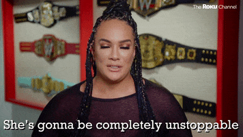 Fight Like A Girl Wwe GIF by The Roku Channel