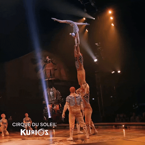 Dance Daring GIF by Cirque du Soleil