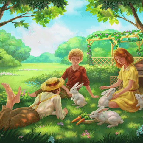 Easter Bunny Celebration GIF by G5 games