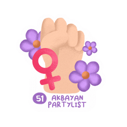Akbayan Sticker by PANTAY