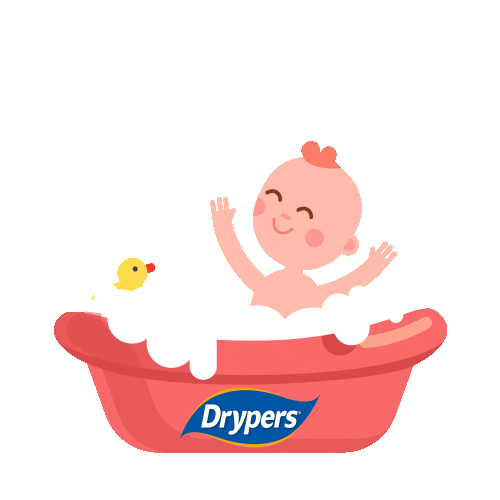 Happy Baby Sticker by Drypers Malaysia