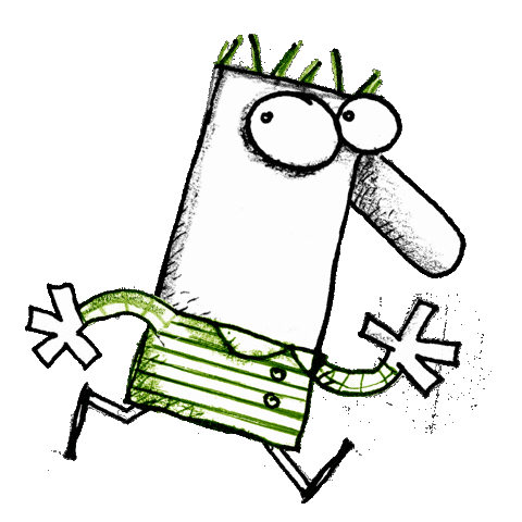 Robertocorre Sticker