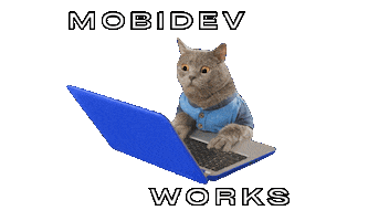 Working Sticker by mobidevcompany
