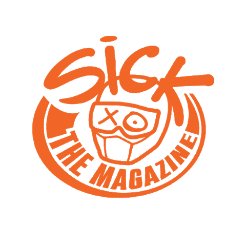 Sick The Magazine Sticker