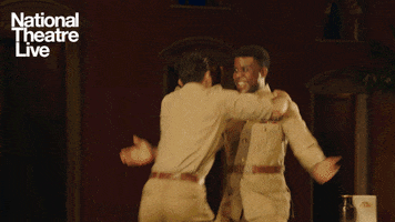 Happy Much Ado About Nothing GIF by National Theatre