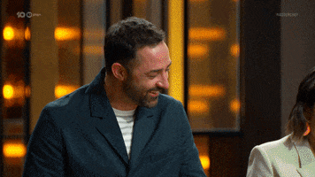 Andy Laughing GIF by MasterChefAU