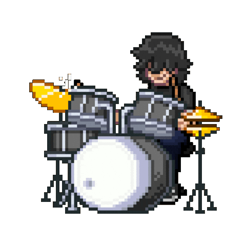 Drums Poker Sticker by CBAsensei®