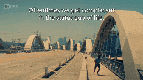 Complacency meme gif