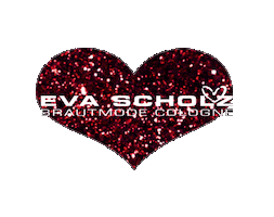 Heart Wedding Sticker by Eva Scholz Brautmode