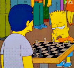 smart the simpsons GIF