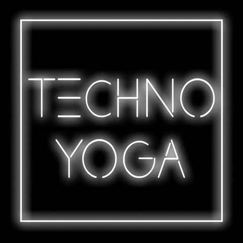 Techno Yoga GIF
