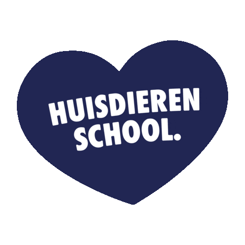 Huisdierenschool Sticker