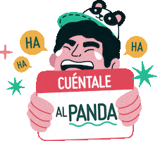 Panda Sticker by Happy Latin