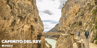 Caminito Del Rey Spain GIF by Borealis on trekking