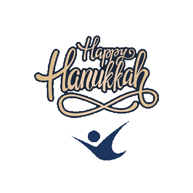 Happy Holidays Jewish Sticker by iFLY Indoor Skydiving