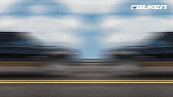 Falken_Tyres travel driving leaving on my way GIF