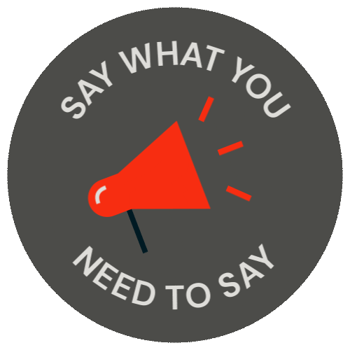 Talk Speak Sticker by Nacardesign