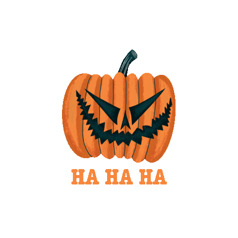Ha Ha Ha Halloween Sticker by celenink