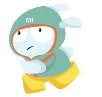 Bunny Running Sticker by XiaomiEspana