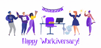 Happy Work Anniversary GIF by Homespire Mortgage