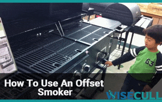 How To Use An Offset Smoker GIF