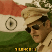 Bollywood Shut Up GIF by Salman Khan Films