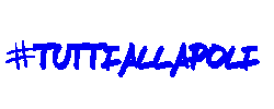 Tutti Alla Poli Sticker by Polisportiva Opicina