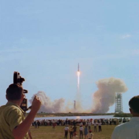 Blast Off Space GIF by American Experience PBS