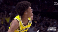 michigan wolverines poole GIF by NCAA March Madness