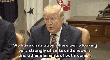 Donald Trump Showers GIF by GIPHY News