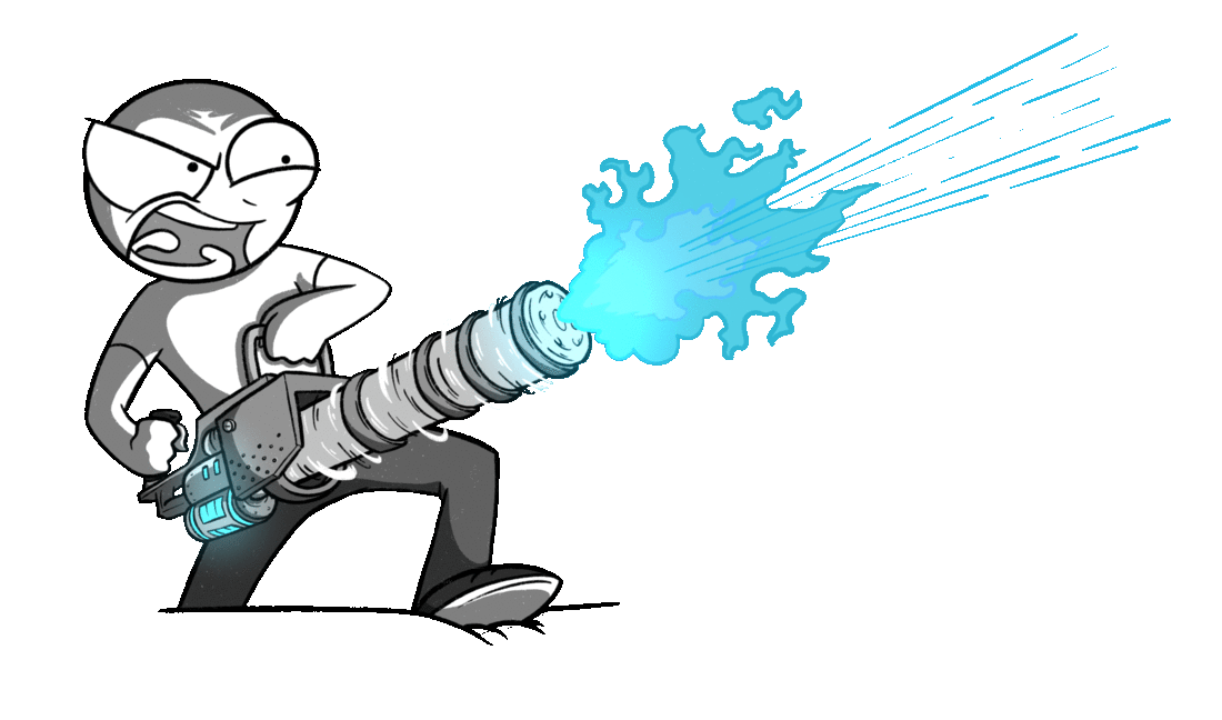 Pew Pew Laser Sticker by WTFrame Comics for iOS & Android GIPHY
