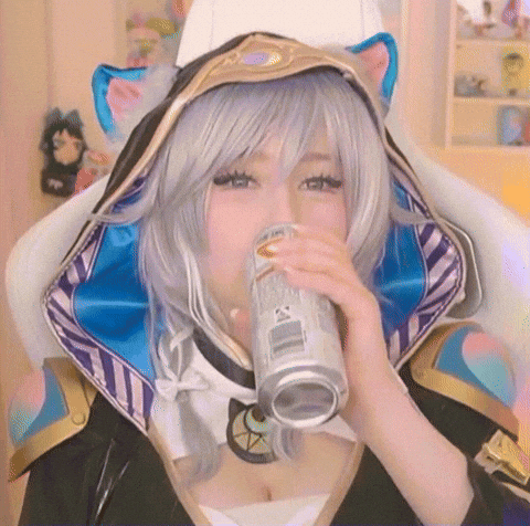 Ronaldo Drinking GIF