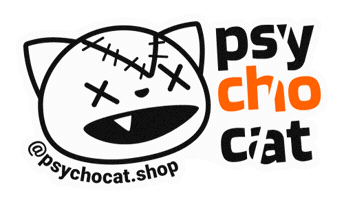 psychocat Sticker