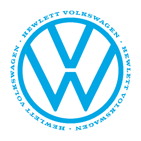 Hewlett Volkswagen Sticker