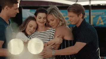 group hug family GIF by Hallmark Channel